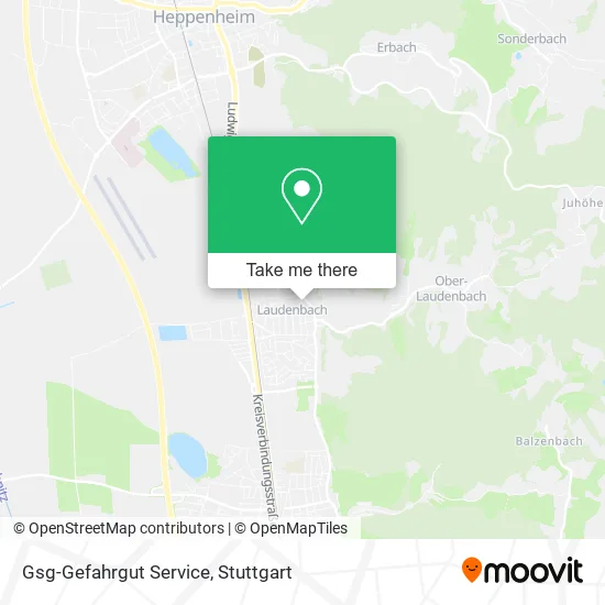 Карта Gsg-Gefahrgut Service