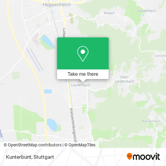 Карта Kunterbunt