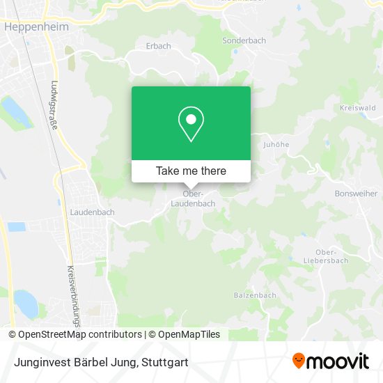 Junginvest Bärbel Jung map