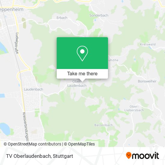 TV Oberlaudenbach map