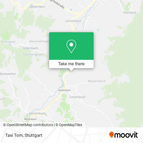 Карта Taxi Tom