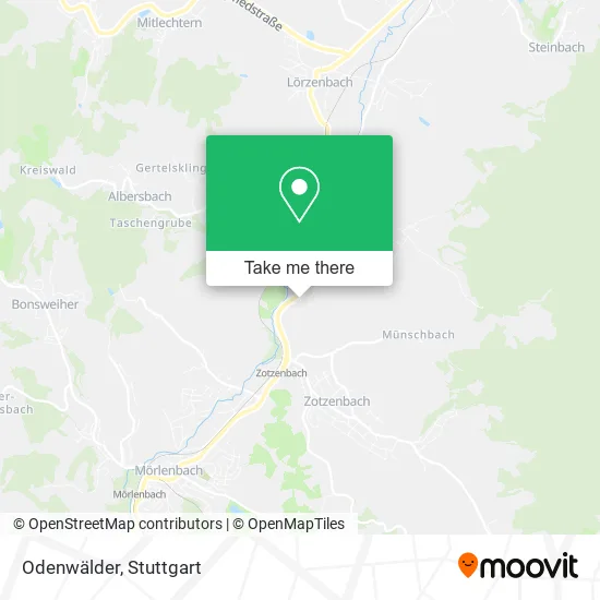 Карта Odenwälder