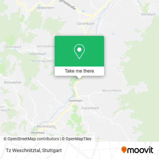 Карта Tz Weschnitztal