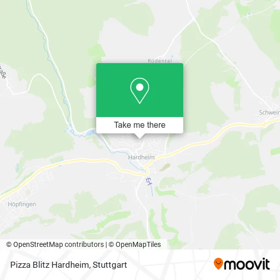 Карта Pizza Blitz Hardheim