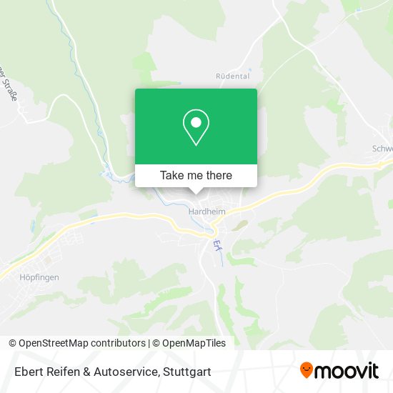 Ebert Reifen & Autoservice map