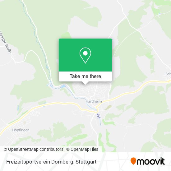 Freizeitsportverein Dornberg map
