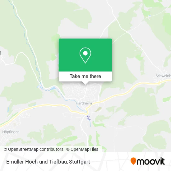 Карта Emüller Hoch-und Tiefbau