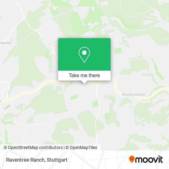 Карта Raventree Ranch