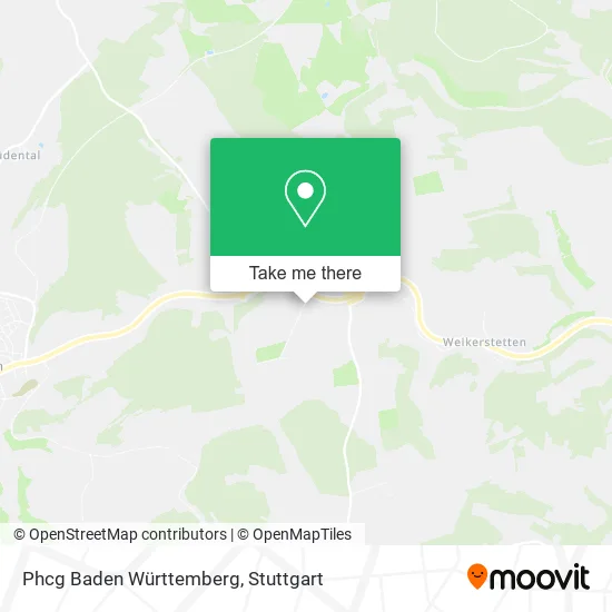 Карта Phcg Baden Württemberg