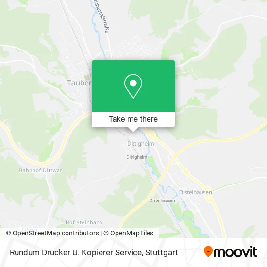 Карта Rundum Drucker U. Kopierer Service