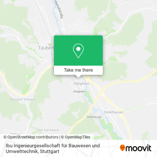 Карта Ibu Ingenieurgesellschaft für Bauwesen und Umwelttechnik