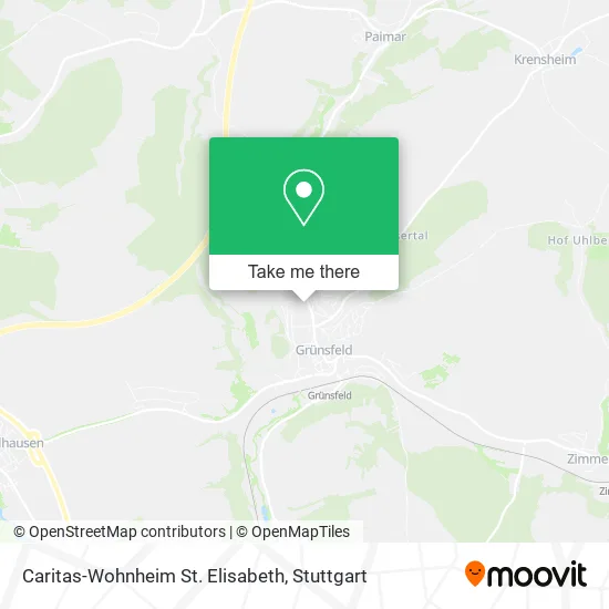 Карта Caritas-Wohnheim St. Elisabeth