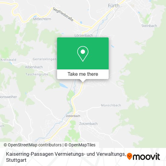 Kaiserring-Passagen Vermietungs- und Verwaltungs map