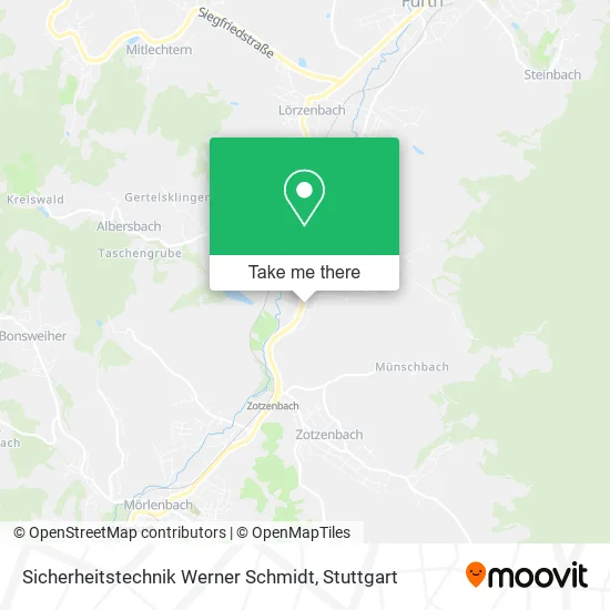 Карта Sicherheitstechnik Werner Schmidt