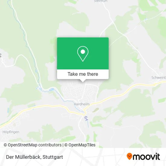 Карта Der Müllerbäck