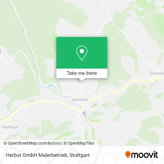 Карта Herbst GmbH Malerbetrieb