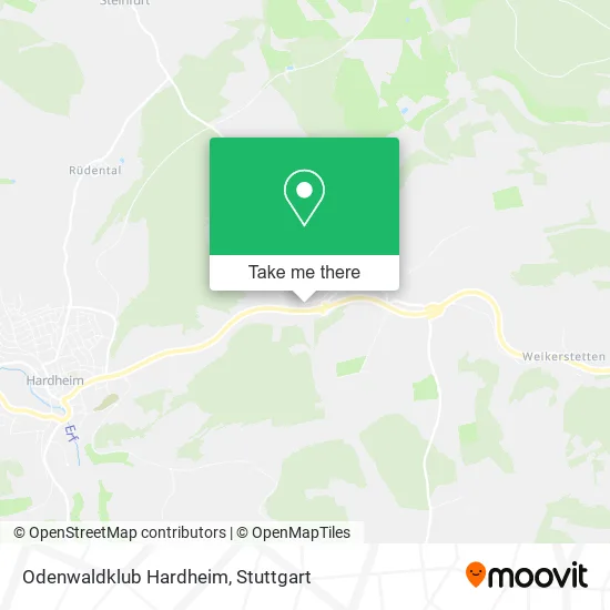 Карта Odenwaldklub Hardheim