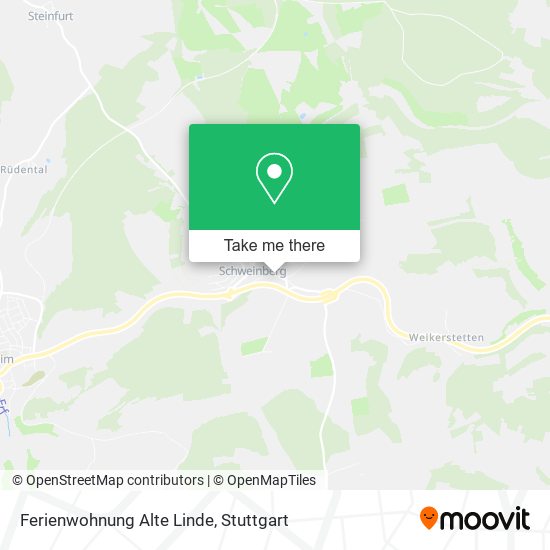 Карта Ferienwohnung Alte Linde