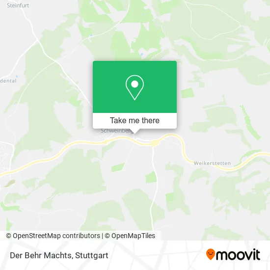 Карта Der Behr Machts