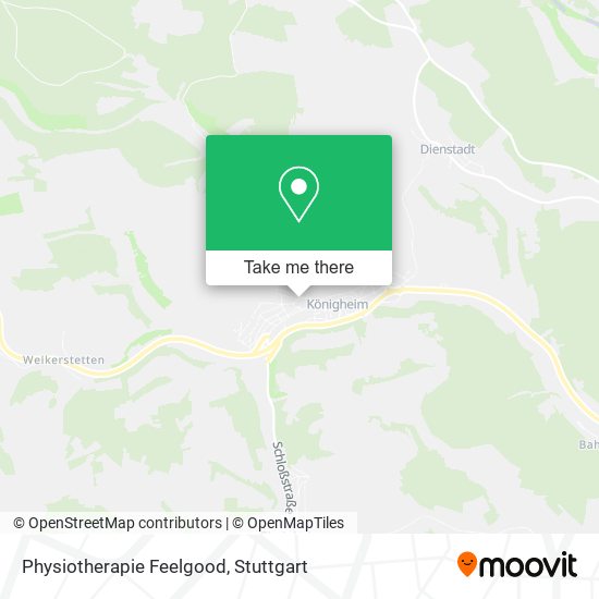 Physiotherapie Feelgood map