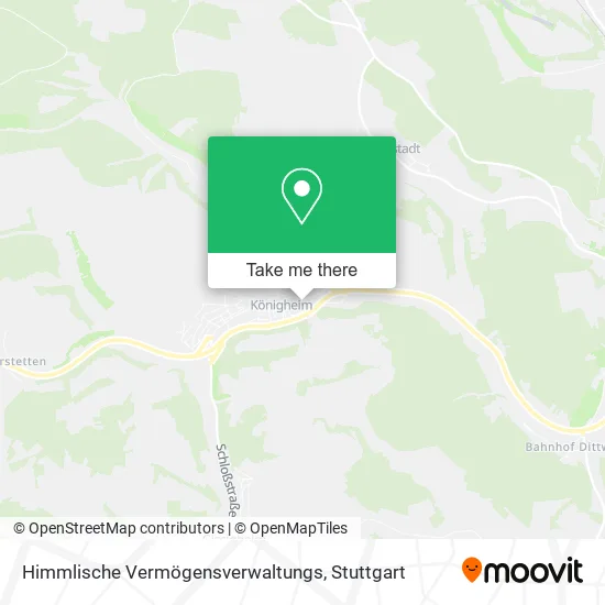 Карта Himmlische Vermögensverwaltungs