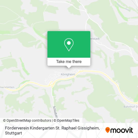 Förderverein Kindergarten St. Raphael Gissigheim map