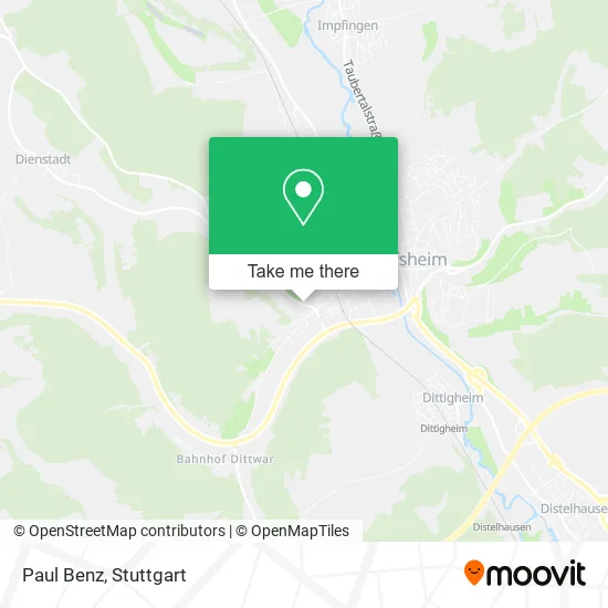 Карта Paul Benz