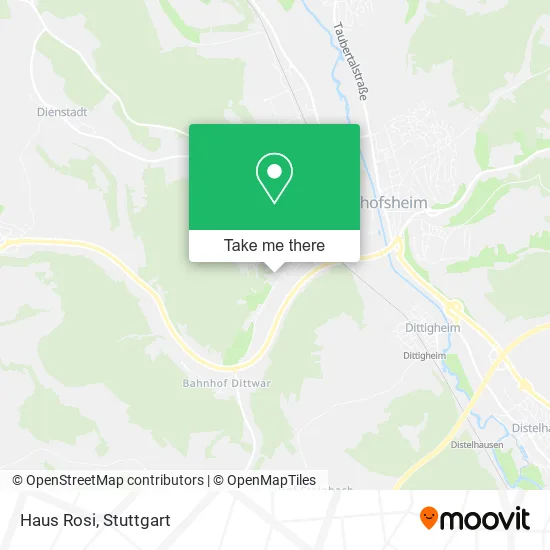 Карта Haus Rosi