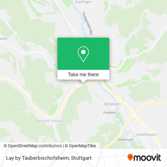 Карта Lay by Tauberbischofsheim