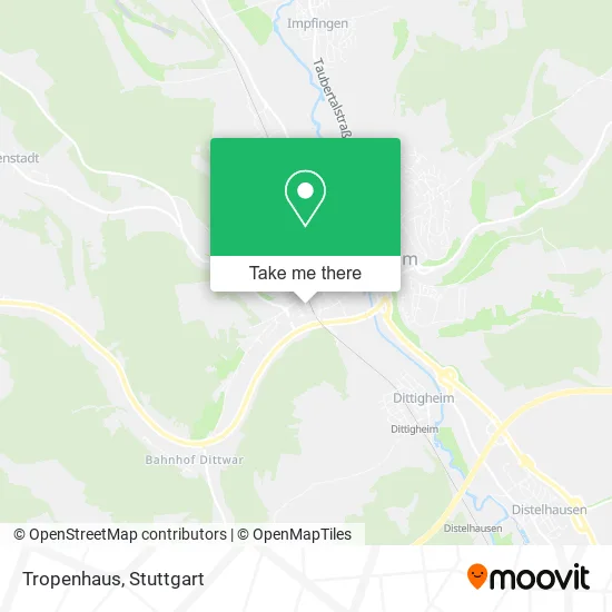 Карта Tropenhaus