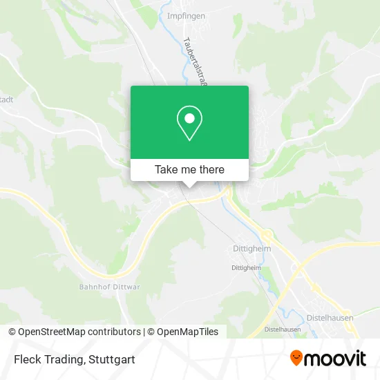 Fleck Trading map