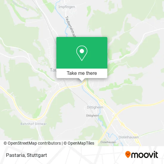 Карта Pastaria