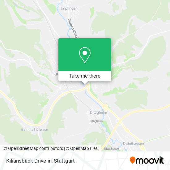Карта Kiliansbäck Drive-in