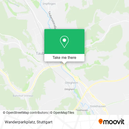 Карта Wanderparkplatz