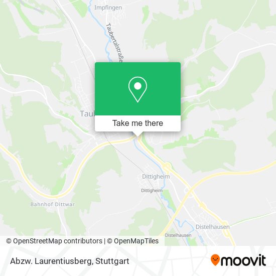 Abzw. Laurentiusberg map
