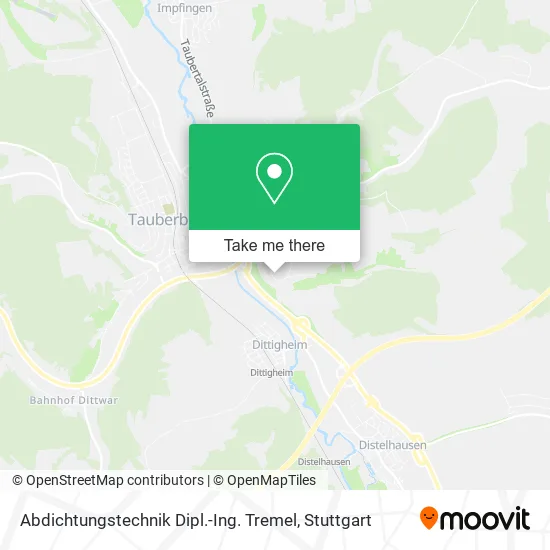 Карта Abdichtungstechnik Dipl.-Ing. Tremel