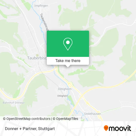 Карта Donner + Partner