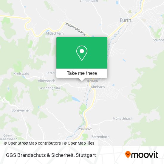 GGS Brandschutz & Sicherheit map