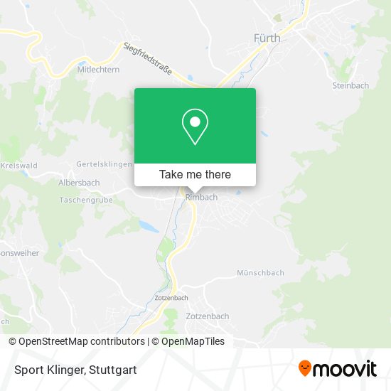 Sport Klinger map