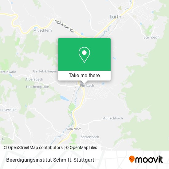 Beerdigungsinstitut Schmitt map