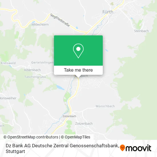 Карта Dz Bank AG Deutsche Zentral Genossenschaftsbank