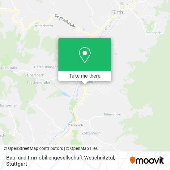 Bau- und Immobiliengesellschaft Weschnitztal map