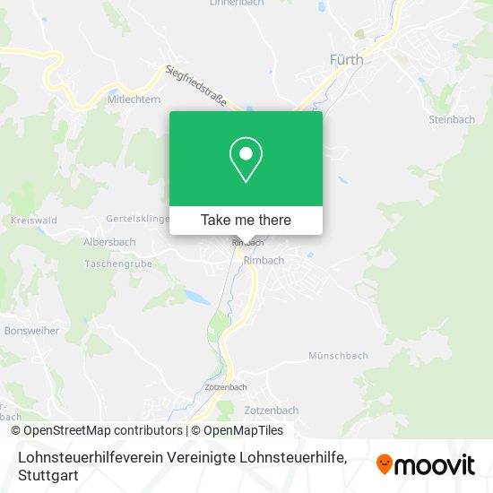 Lohnsteuerhilfeverein Vereinigte Lohnsteuerhilfe map