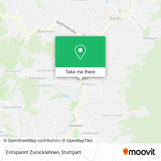 Карта Entspannt Zurücklehnen
