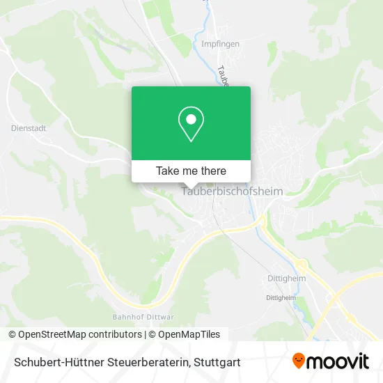 Карта Schubert-Hüttner Steuerberaterin