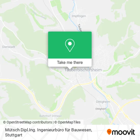 Карта Mütsch Dipl.Ing. Ingenieurbüro für Bauwesen