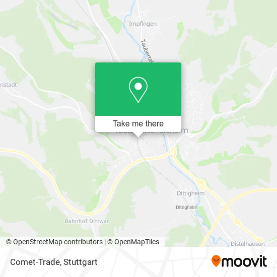 Карта Comet-Trade