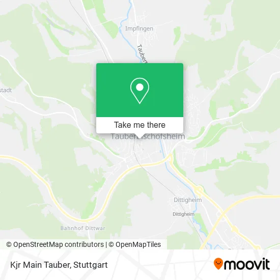 Карта Kjr Main Tauber