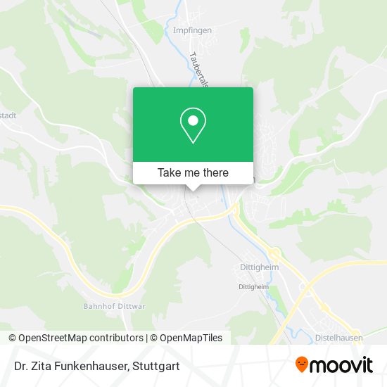 Dr. Zita Funkenhauser map