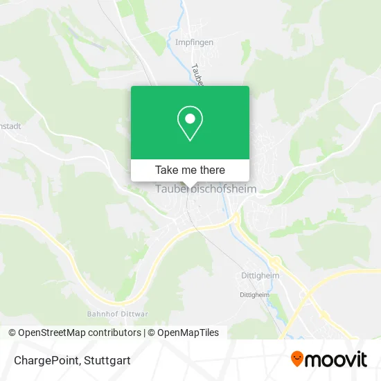 Карта ChargePoint